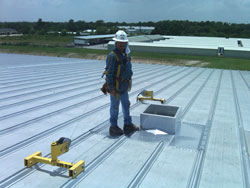 Roof curb installation
